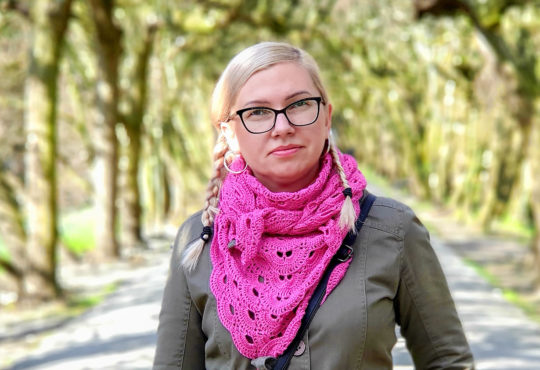 Agnieszka Iwanicka, twórczyni grupy „Agnieszka otwiera drzwi”. Fot. Jarosław Zander