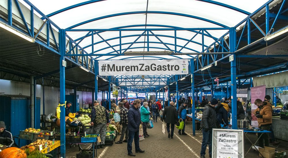 Pierwsza edycja #MuremZaGastro. Fot. Marcin Maziarz