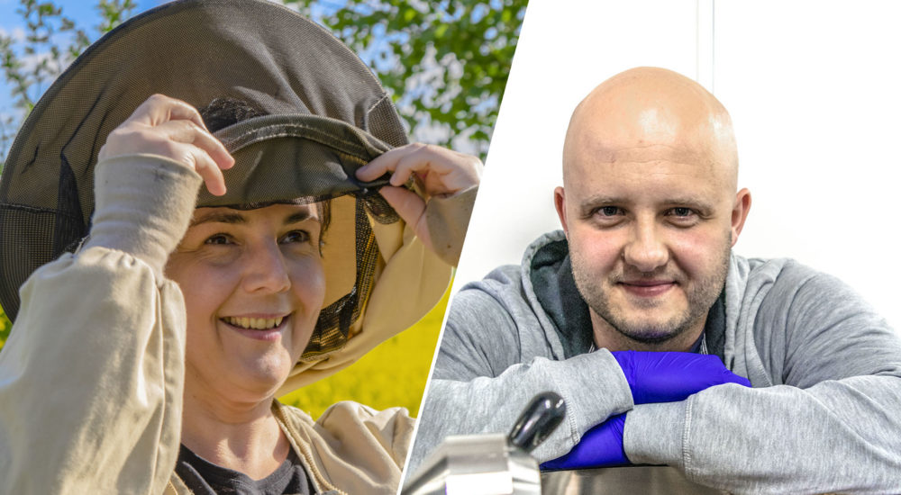 Podkast w terenie, odcinek 2 – pachnący miodem i kawą. Fot. Marcin Maziarz