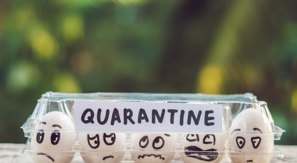 Trzymajcie się na kwarantannie! Fot. Chroma Stock