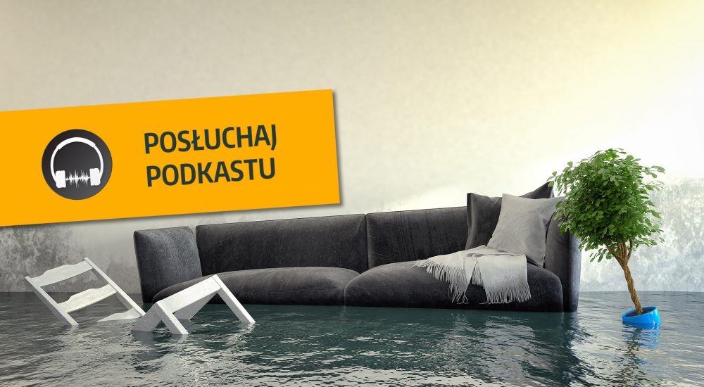 Posłuchaj Podkastu Klimatycznego o powodziach błyskawicznych. Fot. Chroma Stock