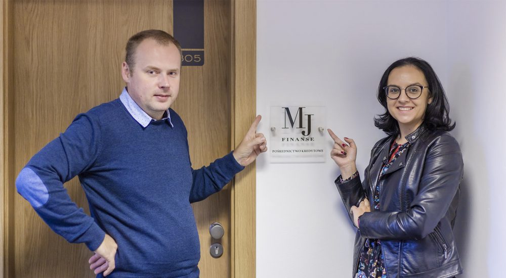 Mirosław i Magdalena Joncel – to ich spotkacie w MJ Finanse. Fot. Marcin Maziarz