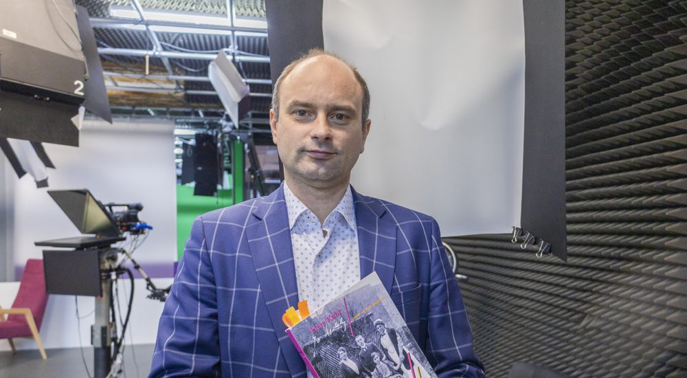 Paweł Różycki, reżyser filmu „Piete Kuhr”. Fot. Marcin Maziarz