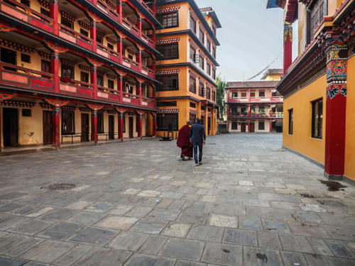 Klasztor buddyjski w Katmandu. Fot. Agnieszka Rujner-Markowska