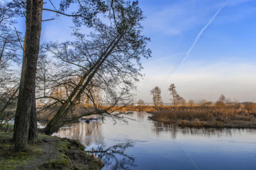 Meandry Gwdy w Pile - Kalinie. Königsblick - Królewski Widok. Fot. Marcin Maziarz