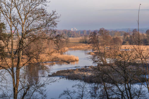 Widok na meandry Gwdy w Pile - Kalinie. Königsblick - Królewski Widok. Fot. Marcin Maziarz